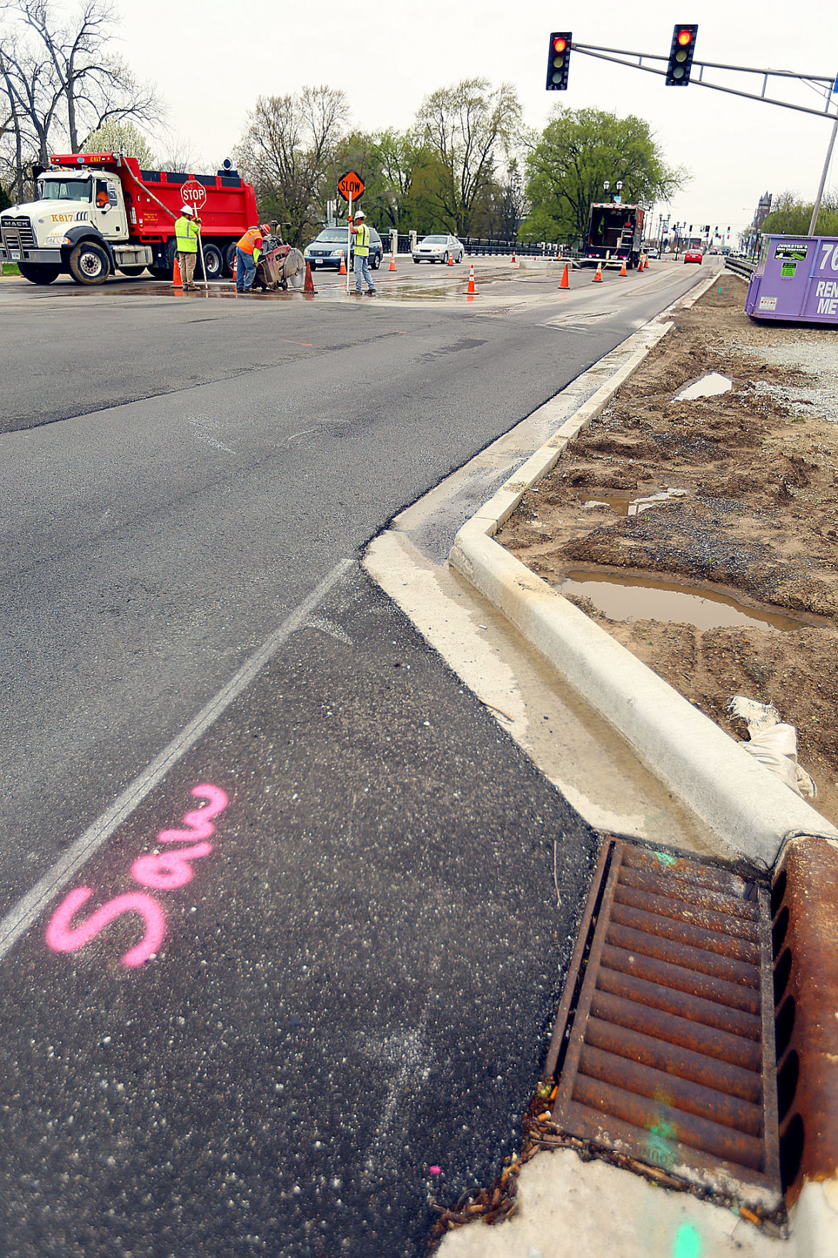 Road Diets and Bumpouts